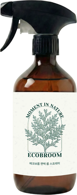 에코브룸 국내산 피톤치드 편백 룸 스프레이 새집증후군제거 탈취제, 1개, 500ml