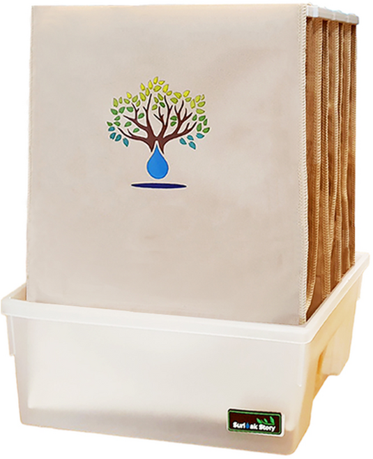 [수리나무 스토리]수리나무 천 가습기 천연 가습기 자연기화 무소음 4L 대용량 신생아 아기 가습기, 4L 베이지