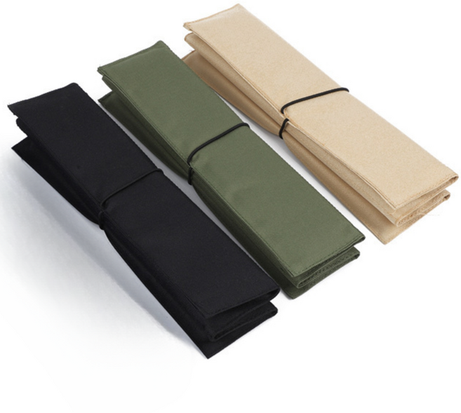 아티로 1인용 접이식 야외 아웃도어 휴대용 캠핑 등산 방석 매트, 블랙