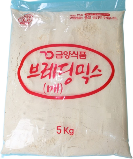 금양식품 후라이드 치킨파우더 브레딩믹스 매콤한맛 5KG 브래딩믹스, 1개