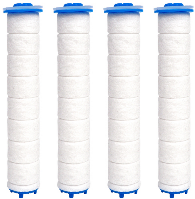 아쿠아듀오 SF-580/980/808 샤워기 공용 전용 녹물 제거필터, 4개