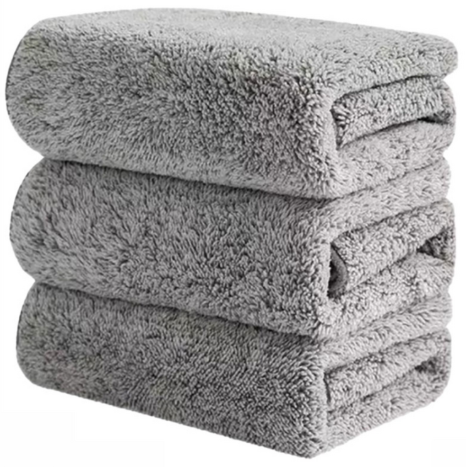 프리미엄 대나무 행주 기름기제거 천연향균섬유, 15개