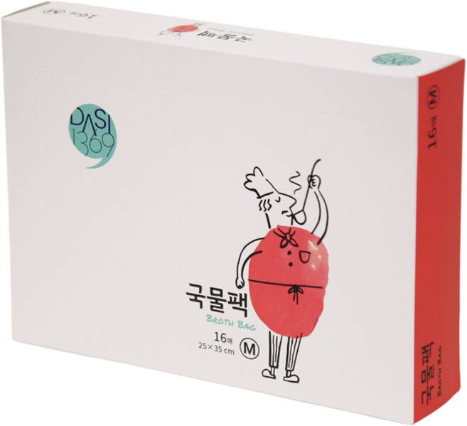 다시1369 국물팩, 16개입, 1세트, 중(M)