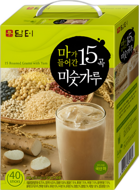 담터 마가 들어간 15곡 미숫가루, 20g, 120개