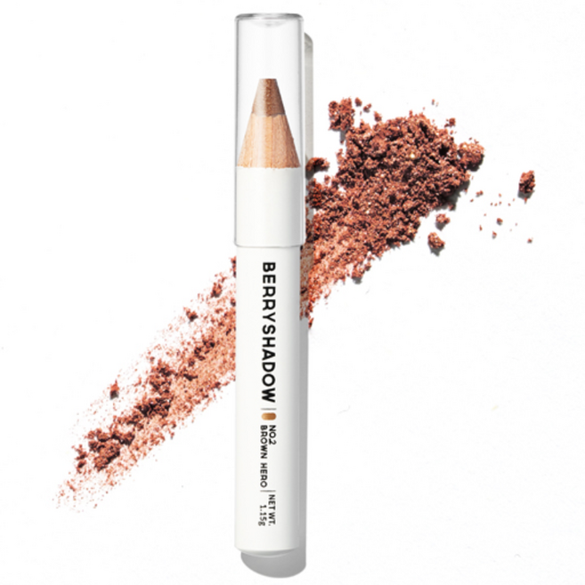 피치베리 베리 섀도우 1.15g, 02 브라운히어로, 1개