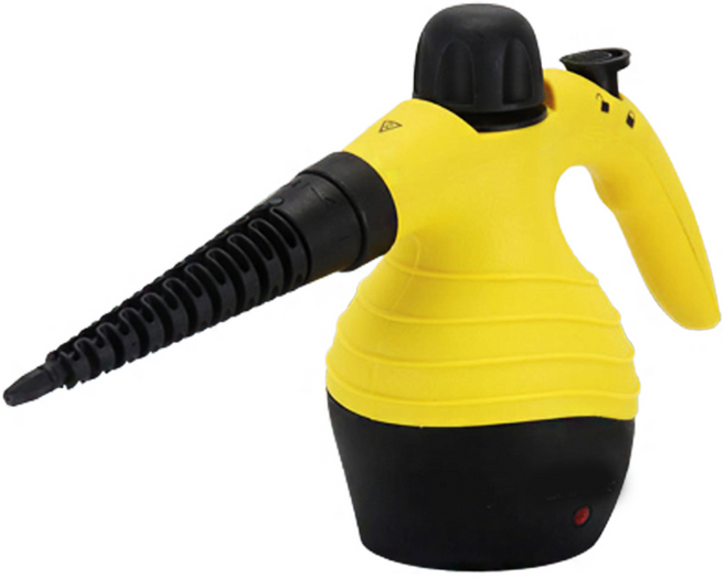 핸디 스팀청소기 빈대 고압 스팀 청소기 강력살균 핸디형 고온스팀 분사 KVC-A4802YST, 단품, 옐로우