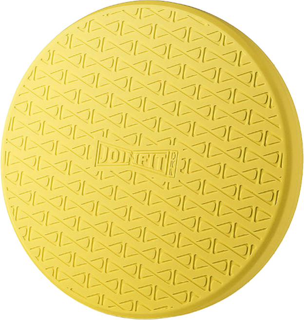 JOINFIT 프리미엄 밸런스쿠션 /SGS인증 코어운동 요가 홈트레이닝 바른자세 쿠션, 엘로우