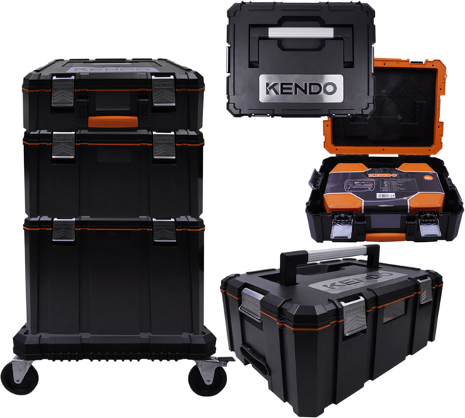 KENDO 이동식 시스템 공구함 소형 중형 대형 카트 ( 개별판매 ), 1개