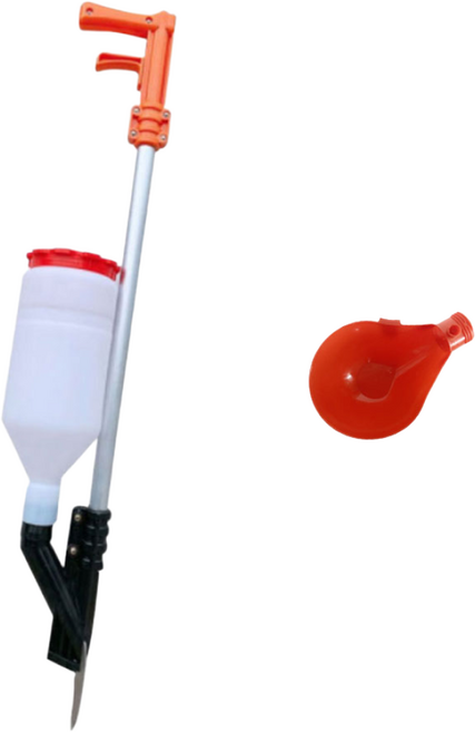 수동 비료 주입기 투입기 고추 추비 비료 주는 기계 기구, 2. 주황 비료투입기, 1개