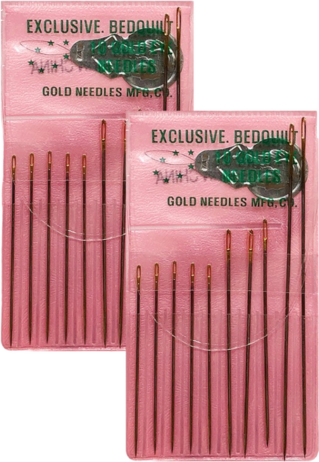 바늘 10개세트 1+1 휴대용반짇고리 손바느질 수예용품, 1개