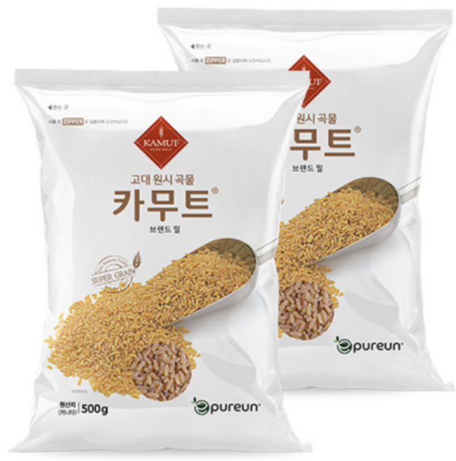 브랜드밀 정품 카무트 쌀 (500g), 2개, 500g