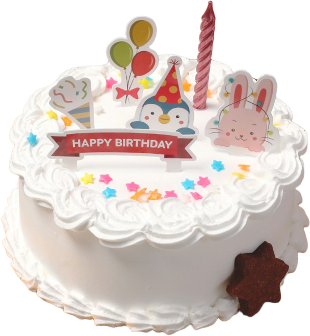 메이드케이크 생일 케이크 만들기 세트 2호 (출고일 지정시 배송메모에 연락처 기재 필수!!), 1세트, 생일 2호, 다크펜20g, 레드벨벳시트, 500g