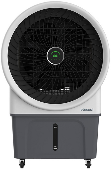 대형 냉풍기 80L 공업용 업소용 이동식 에어쿨러 강력냉각