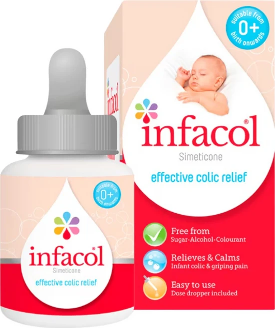 인파콜 영아 산통 아기 신생아 배앓이 영국, 1개, 55ml - 쿠팡