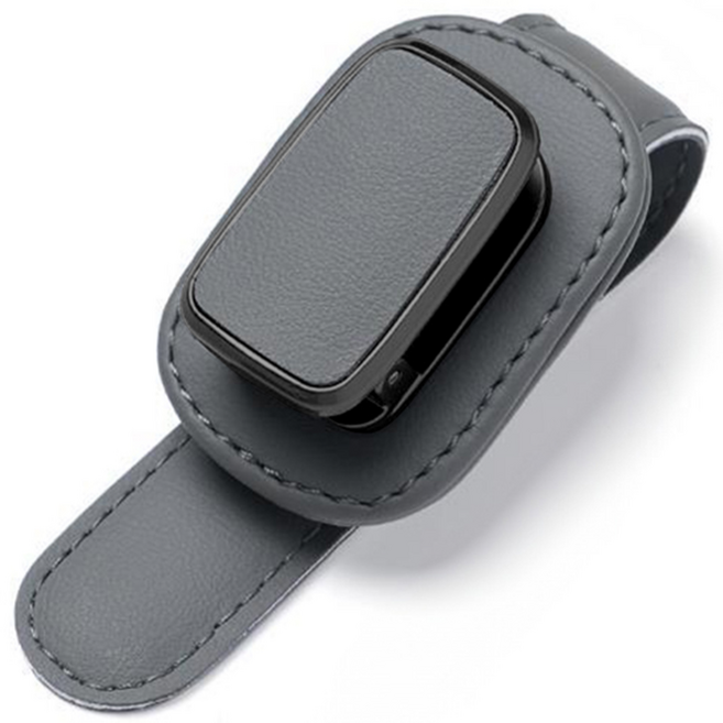 차빛 차량용 선글라스 거치대 안경 거치대 클립 선바이저, 1개, 딜라이트그레이