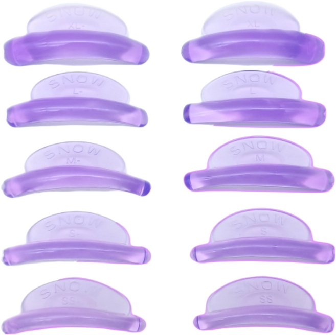 [정품] 스노우달팽이 C컬의 정석 롯드 쫀쫀 밀착력좋은 펌롯드, 1개, 반투명퍼플