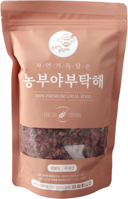 농부야부탁해 제주 레드비트 차 건조비트 300g, 1개 - 쿠팡