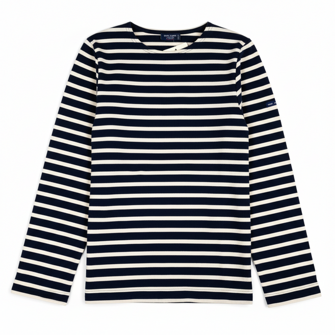 세인트제임스 메르디앙 모던 긴팔티셔츠 마린에크루 (네이비+아이보리) SAINT JAMES