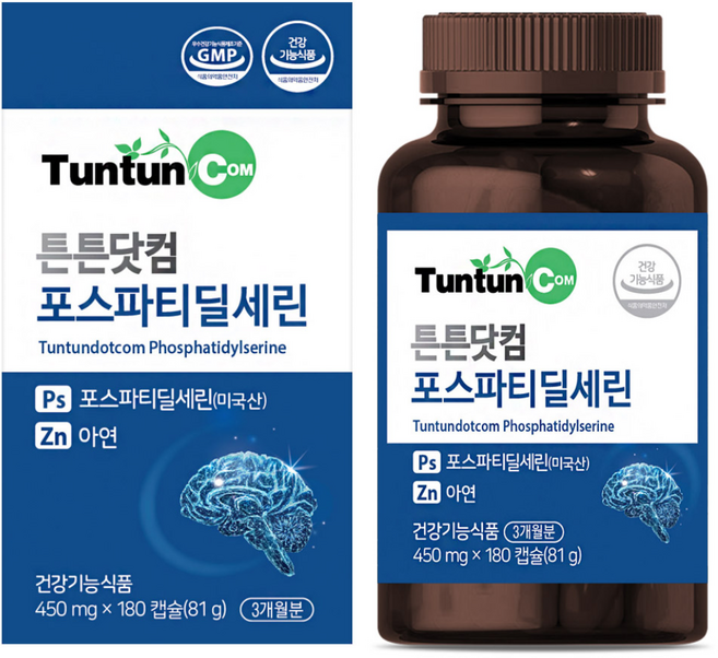 튼튼닷컴 포스파티딜세린 [3개월분], 1개, 81g