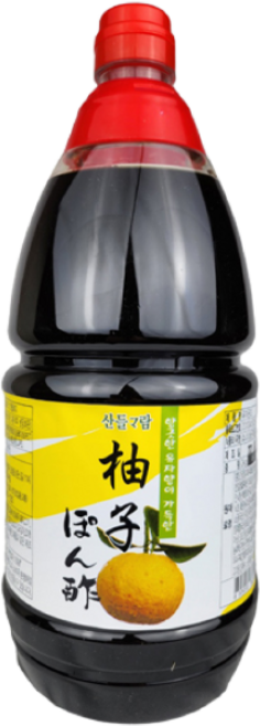 산들가람 유자폰즈 2kg, 1개