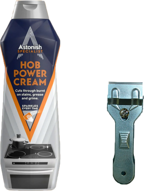 아스토니쉬 인덕션홉클리너 스페셜리스트 + 스크래퍼 세트, 1개, 500ml