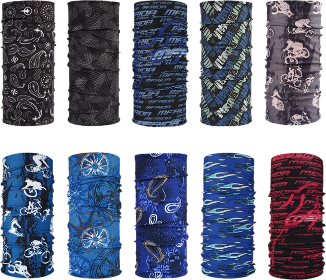 (10가지 구성 세트)자외선차단 마스크 넥워머 목토시 다기능 소확행 멀티스카프, 라이더