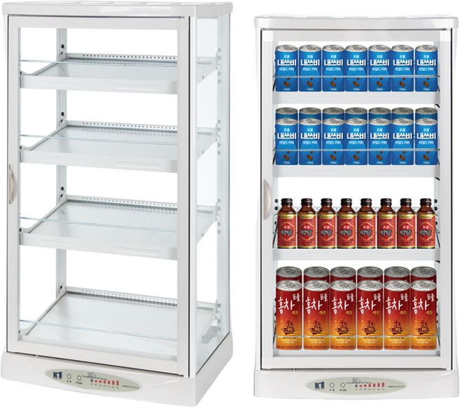 금원하이텍 국내산 전기 온장고 편의점 약국 쌍화탕, KHU-107H-SP1 4단