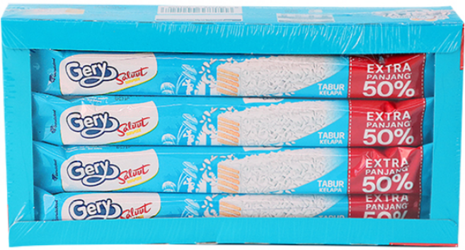 게리 코코넛 웨하스 과자 240g (20g), 12개, 20g