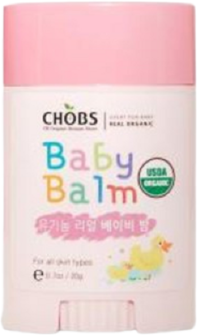 찹스 유기농 리얼 베이비 밤, 20g, 1개