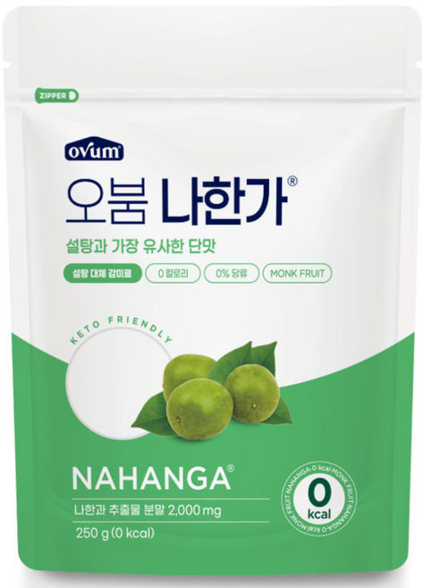 오붐 나한가 설탕대체 감미료, 250g, 1개