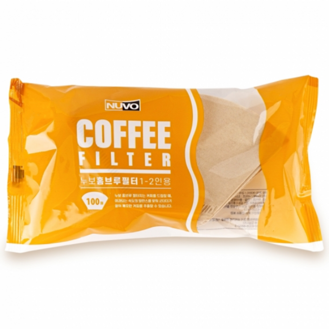 누보 홈브루 커피 필터지 1-2인용, 1개, 1개