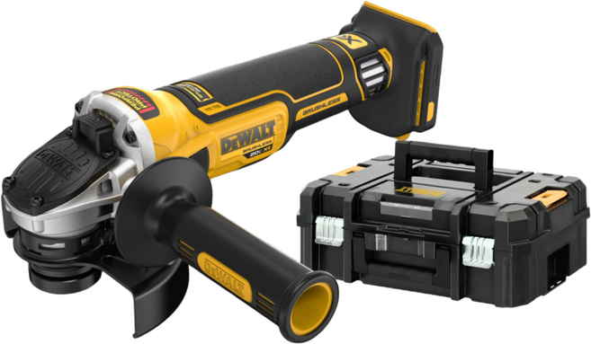 디월트 무선 그라인더 DCG4051NT 20V 본체만 125mm 1550W BL 케이스포함, 1개