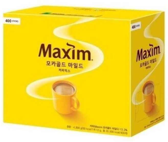 맥심 모카골드 마일드 커피믹스, 12g, 400개입, 1개