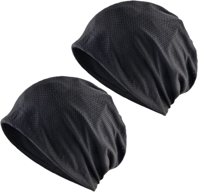 오제브 쫀쫀한 쿨링원단 통풍 메쉬 비니모자 2개