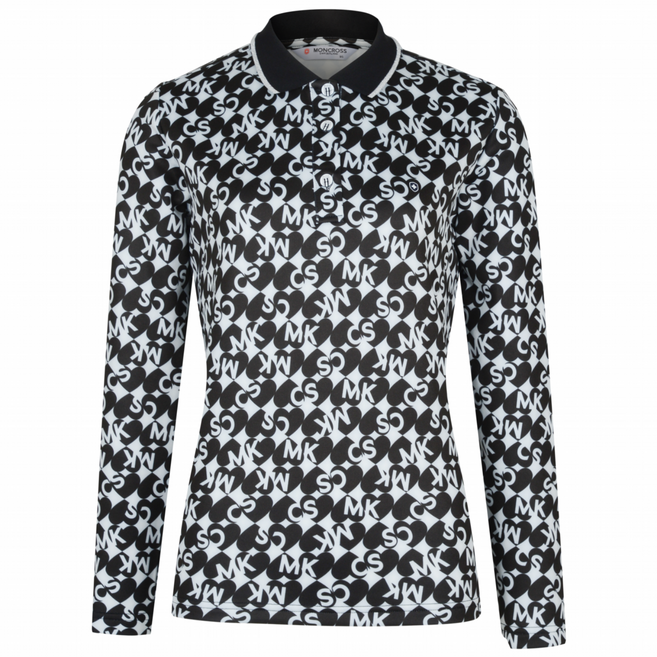 스위스 몽크로스 골프 여성 긴팔 카라티셔츠