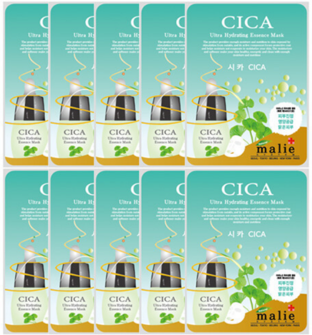 마리에 에센스 마스크팩 20ml 시카 50매, 5개
