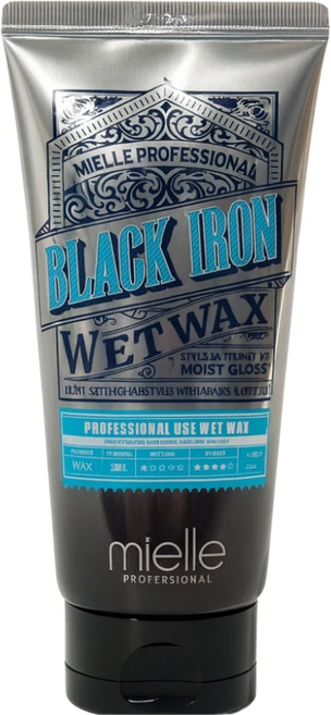 미엘 블랙아이언 웨트왁스 150g 남자왁스 촉촉한왁스, 2개 - 쿠팡