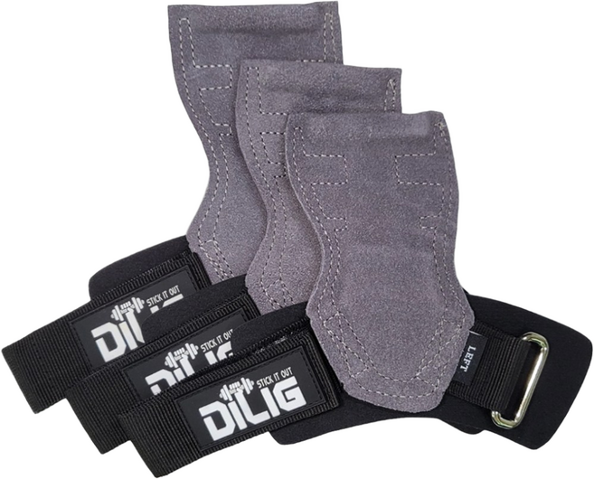 딜리그 헬스 가죽 턱걸이 스트랩 데드리프트 풀업 손목 리프팅 여성 남성