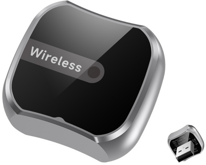 Zoomland 무선 스마트 자동차 어댑터 무선 카플레이 어댑터 애플 카플레이 안드로이드 오토 차량용 어댑터, 블랙, CP88-M2