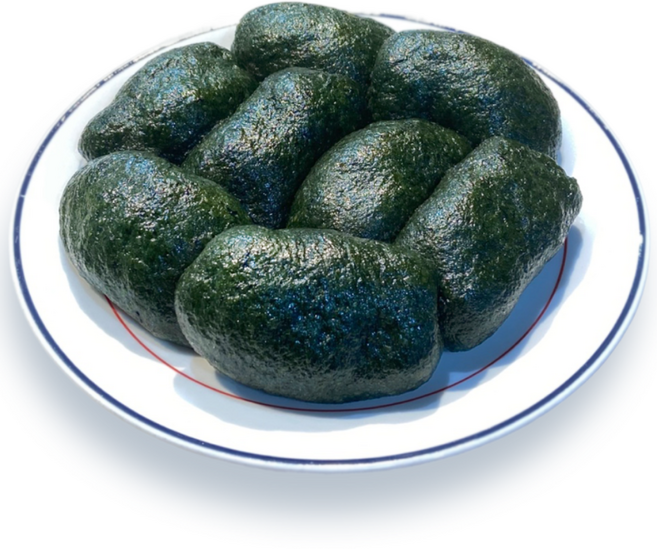 저염저당 무공해 해풍쑥 약쑥떡 쑥개떡 팔복 해풍쑥떡, 85g, 18개