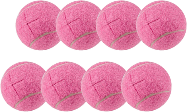 HGA 테니스공 의자 발커버, 8개, 핫핑크
