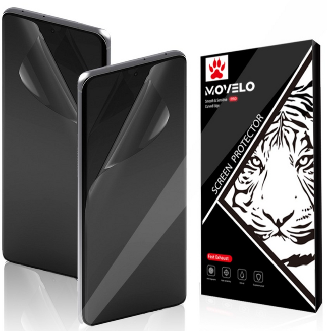 최신형 고급 TPU 휴대폰 액정보호필름 2매입, 2세트