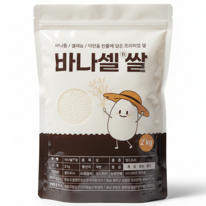 속 편하게 먹는 데일리 당뇨 쌀 2kg 바나듐 셀레늄 아연 함유, 1개