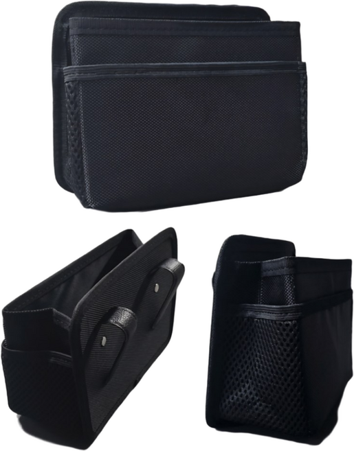 다용도정리함 차량도어용정리함 차량수납공간 고리용수납, 블랙, 1개