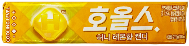 호올스 허니 레몬향 캔디 27.9g, 1개