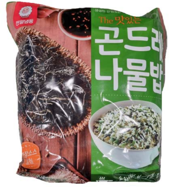 천일 더 맛있는 곤드레나물밥 5입 1.56kg (아이스박스 포장), 312g, 5개