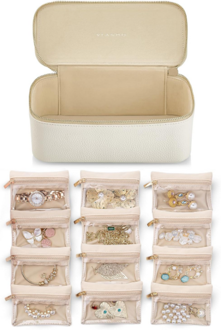 GLANADA악세사리 보관함 주얼리 가방 출장 멀티 파우치 고급질감