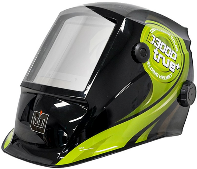 위더스 디지털 자동 용접면 용접마스크 트루컬러 플러스 차광 D3000, 1개