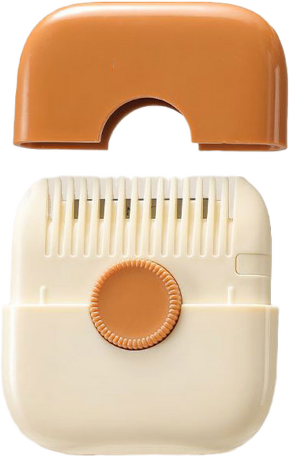 휴대용 셀프 앞머리 다듬기 컷팅기, 1개, 오렌지