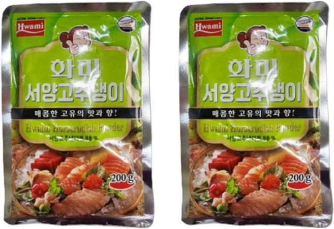 화미 서양고추냉이, 200g, 10개